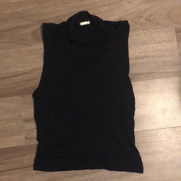 Garage Black Tank with Built-in Chocker Neck Piece - Picture 1 of 5